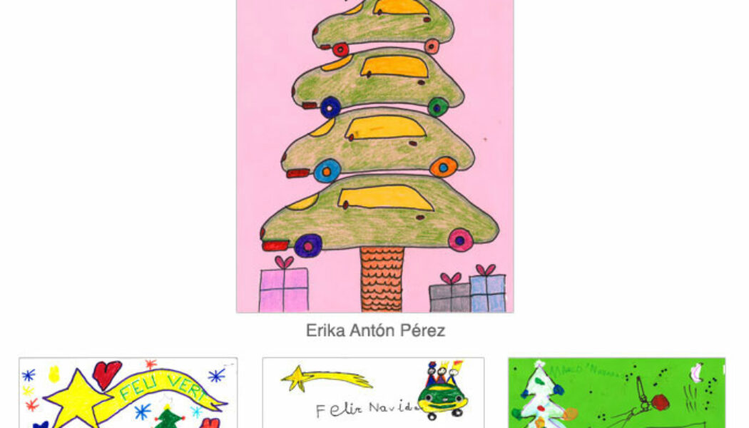 Ganadores y finalistas del Concurso de Pintura Infantil Feu Vert