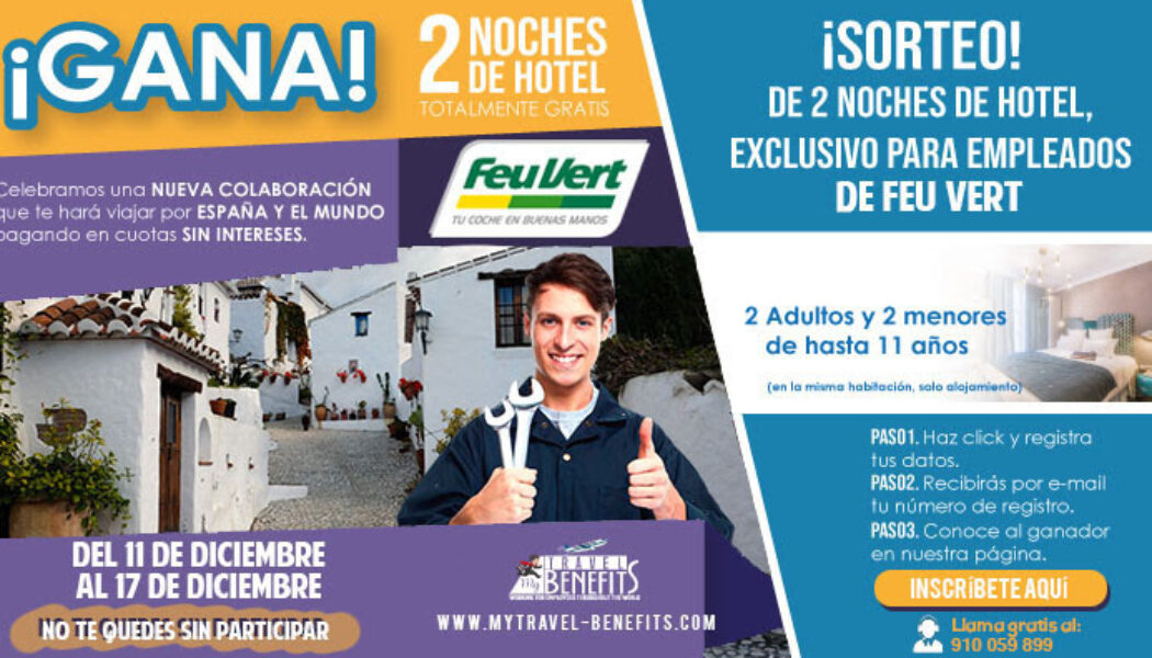 ¡Sorteamos un viaje, apúntate!