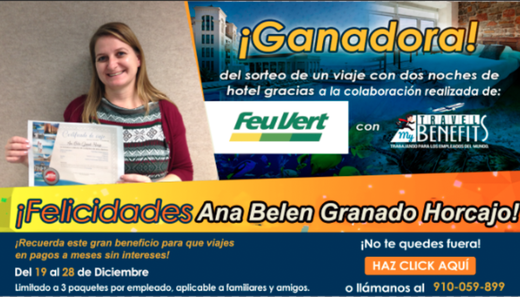¡Ya conocemos el ganador del sorteo del viaje!