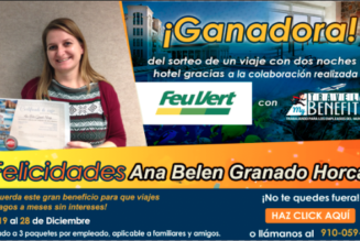 ¡Ya conocemos el ganador del sorteo del viaje!