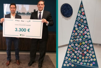 Empleados de Sede de Feu Vert solidarios con Plena Inclusión Madrid