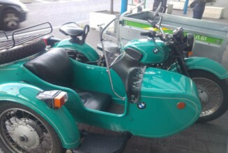 Sidecar vintage BMW en Leganés (084)