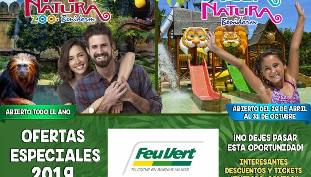 Los parques Terra Natura y Aqua Natura a precio reducido