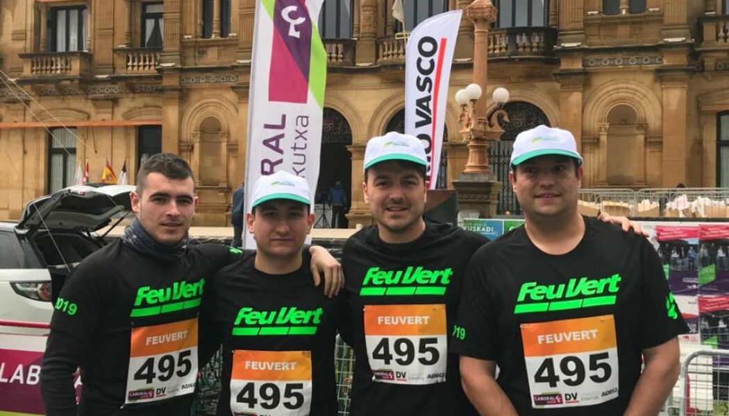 Feu Vert en la XIIª Carrera de Empresas de San Sebastián