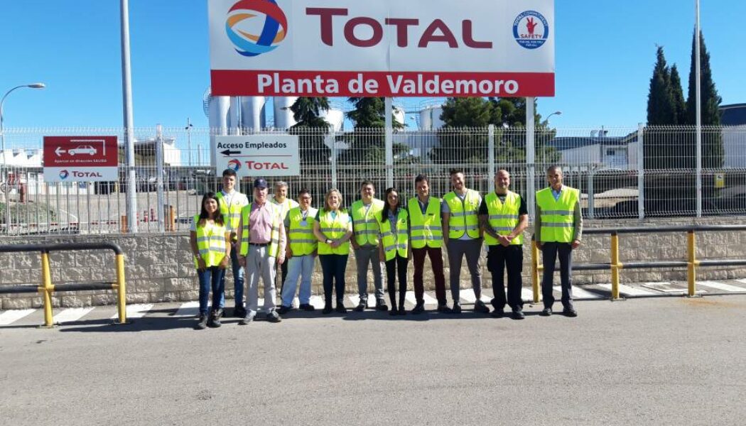Visita de nuestros alumnos en la Plataforma Total de Valdemoro
