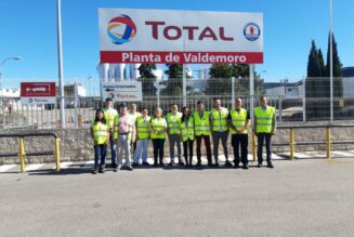 Visita de nuestros alumnos en la Plataforma Total de Valdemoro