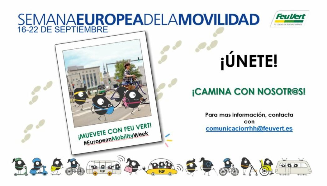 Feu Vert actúa para la Semana Europea de la Movilidad