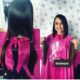Danielle con Mechones Solidarios