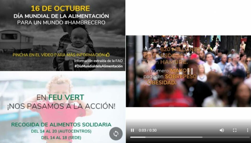 #DÍAMUNDIALDELAALIMENTACIÓN #HAMBRECERO – RECOLECCIÓN DE ALIMENTOS