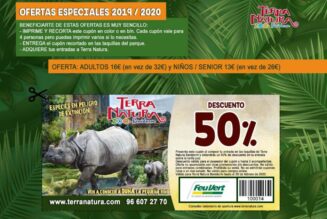 Disfruta de Terra Natura Benidorm con descuento