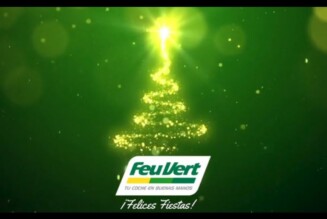 Nuestros compañeros de Feu Vert quieren desearte una Feliz Navidad