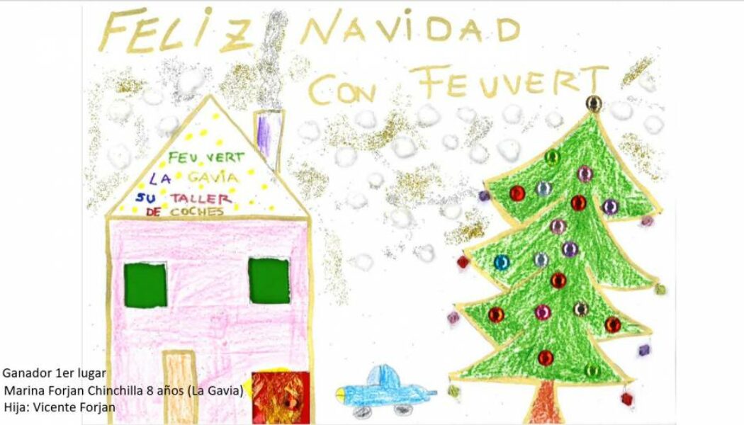 GANADORES Y FINALISTAS DEL CONCURSO DE PINTURA NAVIDEÑA INFANTIL FEU VERT 2019