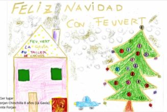 GANADORES Y FINALISTAS DEL CONCURSO DE PINTURA NAVIDEÑA INFANTIL FEU VERT 2019
