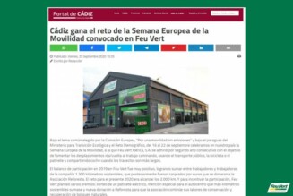 Nuestros compañeros de Cádiz son noticia en Portal de Cádiz