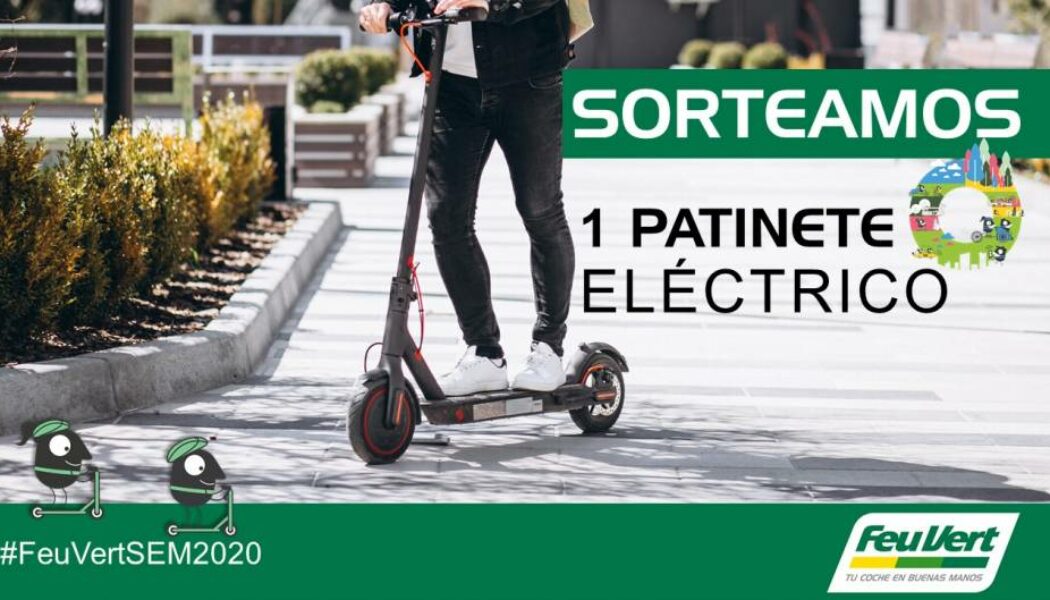Participa en la Semana Europea de la Movilidad en Feu Vert y… ¡¡¡GANA un fantástico PATINETE ELÉCTRICO!!!