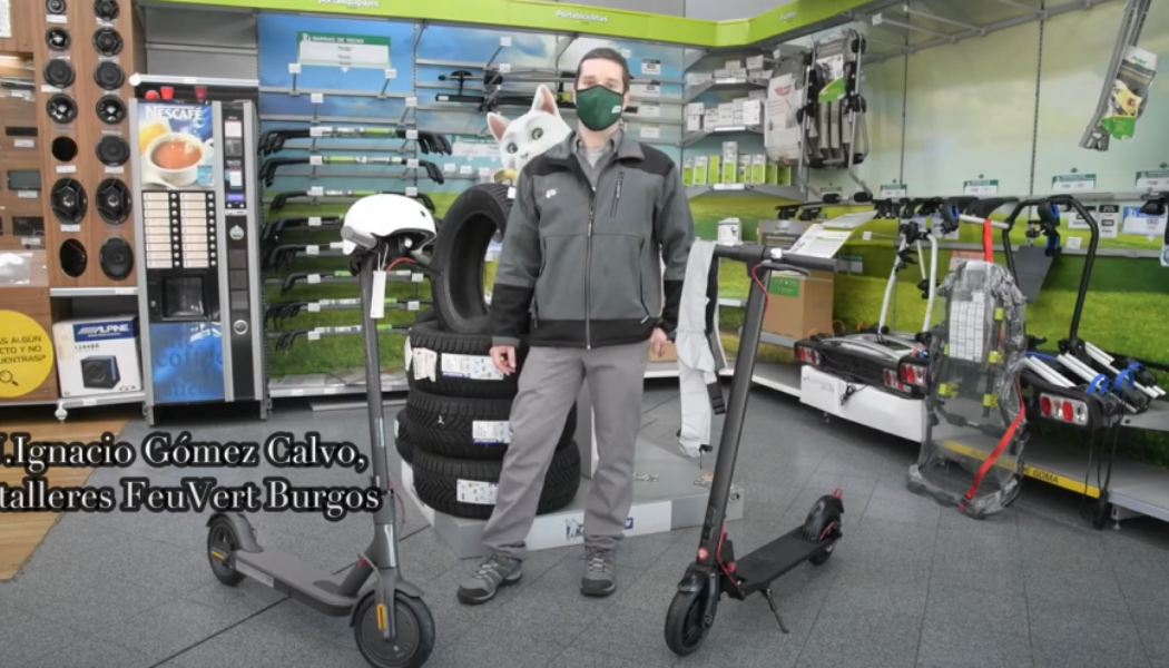 Consejos patinetes SEM2020 con la Cruz Roja Burgos