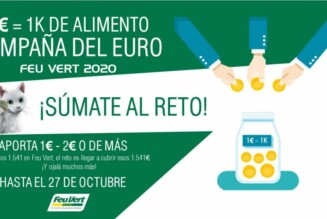 1€ = 1k de alimento Ponemos en marcha la “Campaña del euro”
