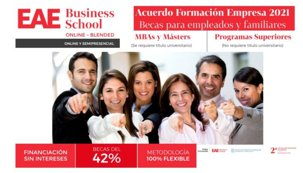 ¿TE GUSTARÍA ESTUDIAR UN POSTGRADO? EAE BUSINESS SCHOOL