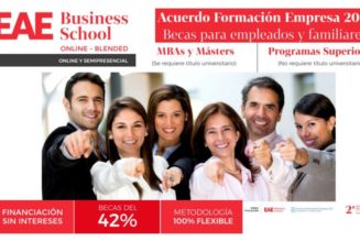 ¿TE GUSTARÍA ESTUDIAR UN POSTGRADO? EAE BUSINESS SCHOOL