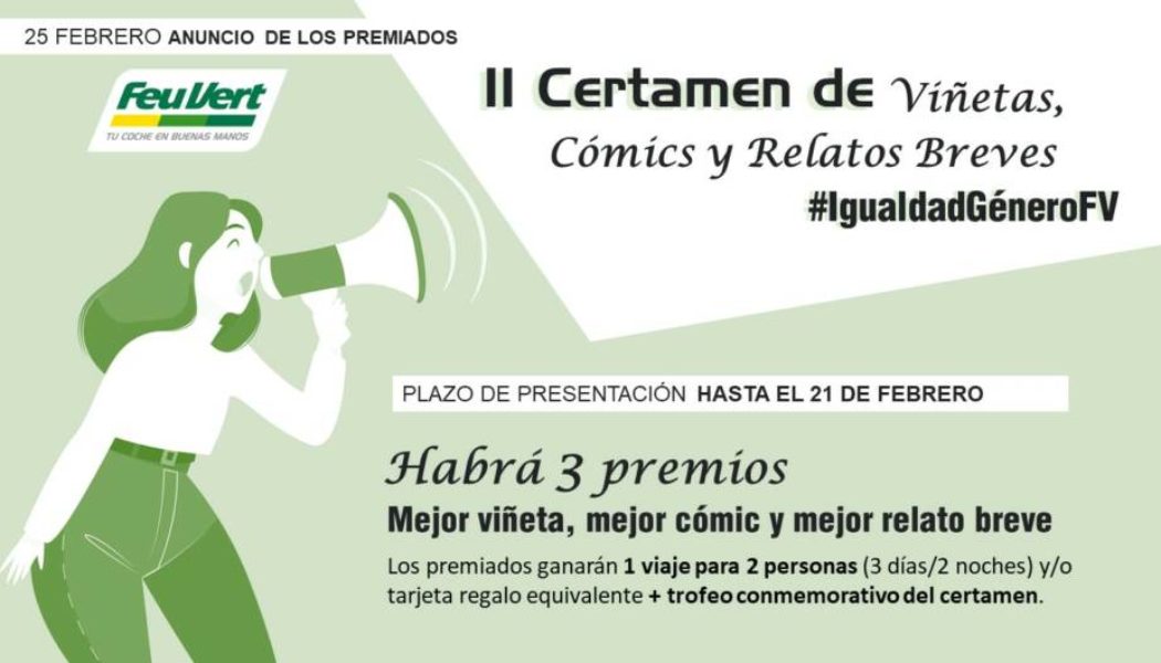 II Certamen de Viñetas, Cómics y Relatos  Breves #IgualdadGéneroFV