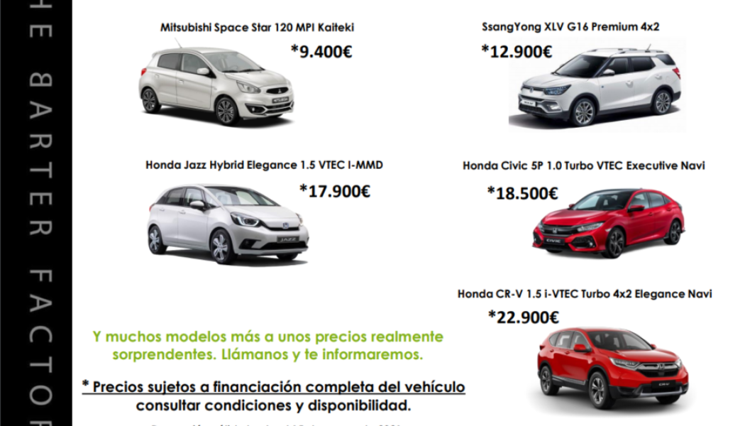 NUEVAS OFERTAS AUTOMOCIÓN