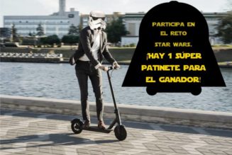 ÚNETE AL RETO STAR WARS Y GANA UN ESPECTACULAR PATINETE ELÉCTRICO