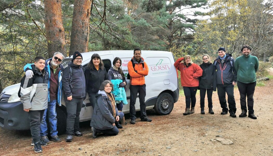 Los voluntarios ambientales de Fundación Feu Vert reanudan sus labores de reforestación