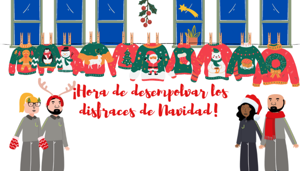 ¡Toca ponerse los disfraces y los jerséis de Navidad!