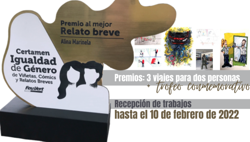 Feu Vert convoca el III Certamen de Viñetas, Cómics y Relatos Breves  #IgualdadGéneroFV