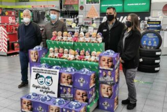 Móstoles (003): ayudamos a los “pajes” de los Reyes para que ningún niño se quede sin juguete
