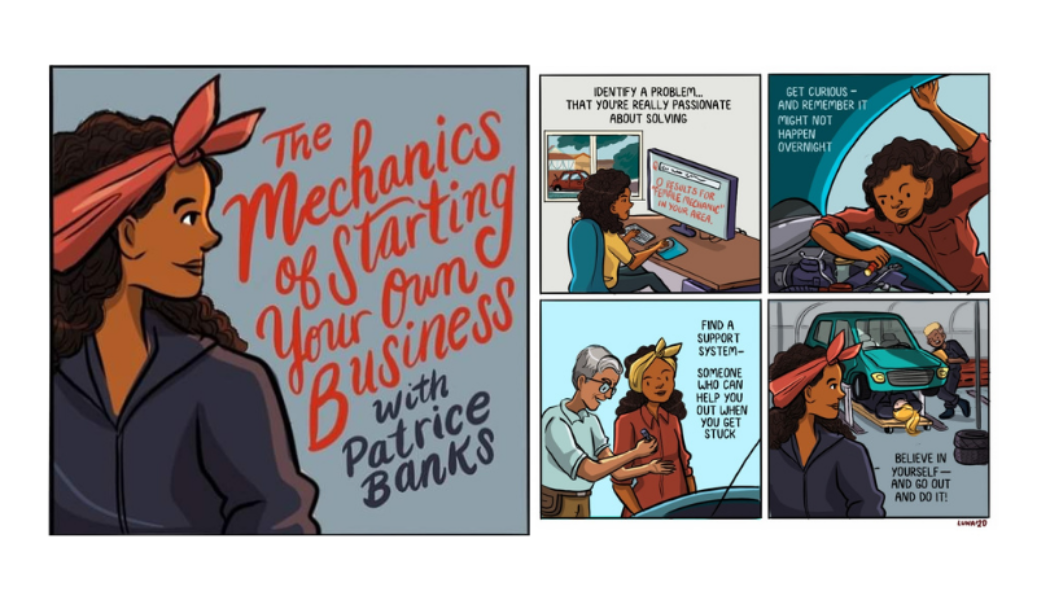 Patricia Banks, la mecánica que inspira a la chicas norteamericanas