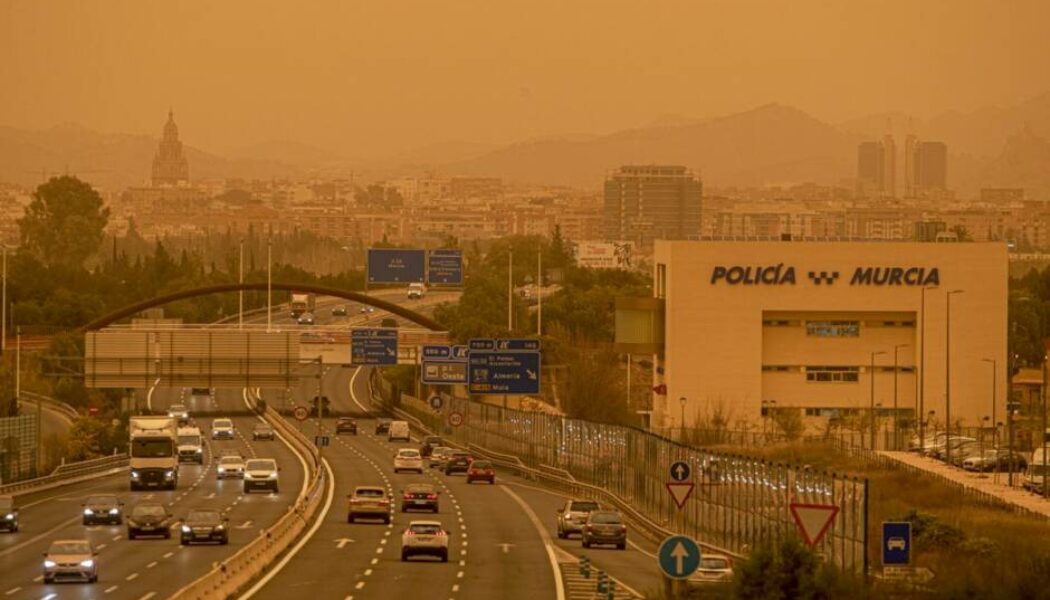 El polvo del Sáhara invade numerosos puntos de España