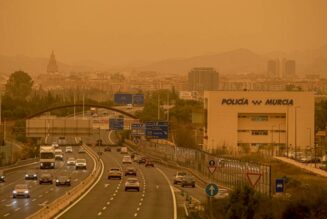 El polvo del Sáhara invade numerosos puntos de España
