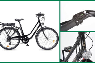 E-ROLL 50 FEU VERT, la nueva ebike urbana mixta por solo 749 euros