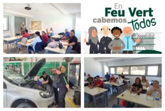 Nuevas alumnas y alumnos de Cruz Roja Alicante, ¡bienvenidas y bienvenidos a Feu Vert!