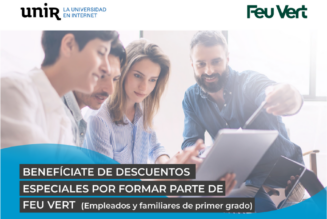 Descuentos para empleados y familiares en los Grados y Másteres de UNIR