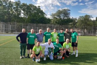 Feu Vert y Carmila se unen para disfrutar del deporte en un partido amistoso