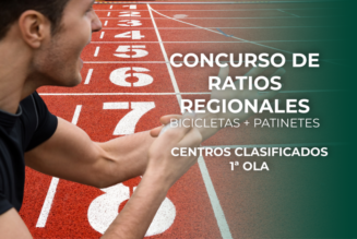 Primeros clasificados de ratios Bicicletas + Patinetes