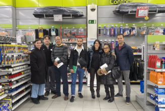 Vallecas (091) recibe la visita de Fundación HOGAR SÍ