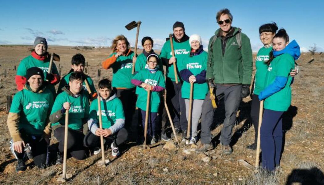 Participa en la jornada de voluntariado ambiental para la plantación de árboles con la ONG Reforesta