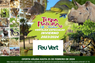¡Visita Terra Natura Benidorm a un precio especial con Feu Vert!