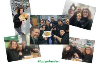 ¡El equipo de Badalona se une a la celebración del día de los Reyes Magos!