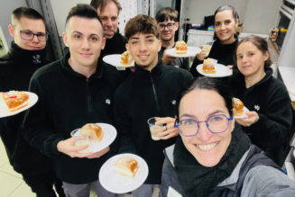 ¡El equipo de Baricentro también celebra el día de los Reyes Magos con roscón!