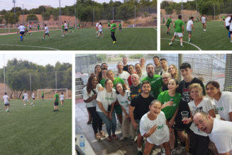 Partido de fútbol en Sede