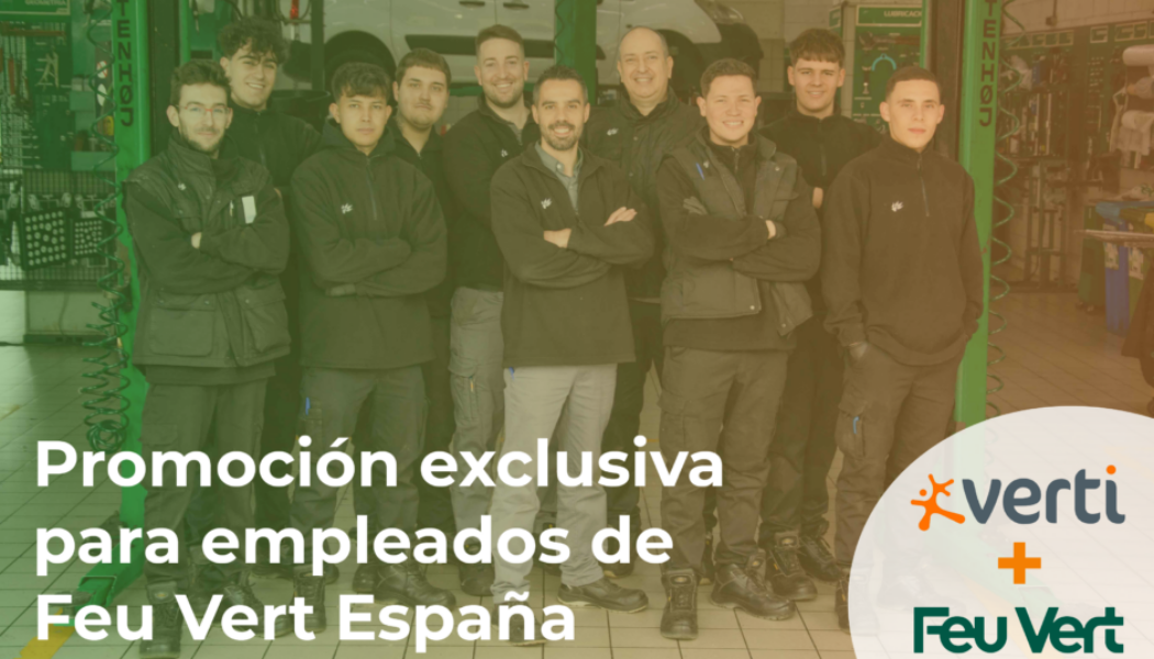 Promociones exclusivas en Verti para empleados de Feu Vert España