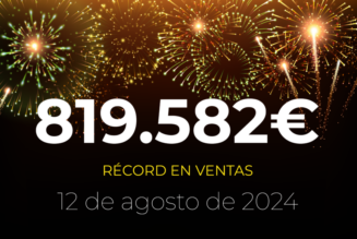 Nuevo récord de ventas: 819.582€