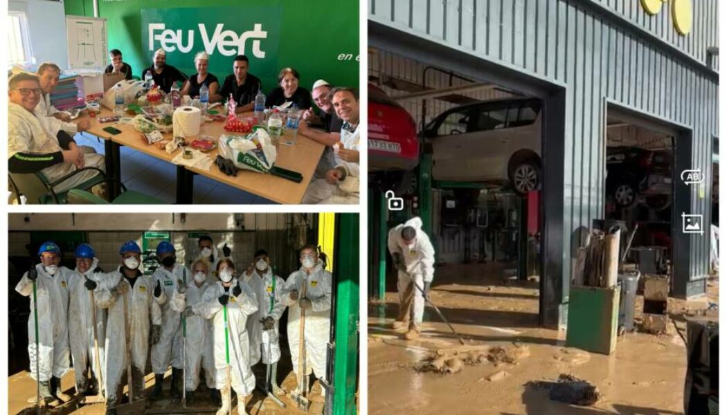 Primer día de limpieza en 004 Alfafar: Toneladas de barro, pero muchas más de compañerismo y resiliencia