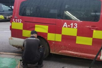 Hoy tocaba ayudar a los bomberos de Melilla