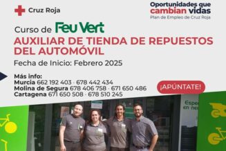 Continuamos impulsando el empleo junto a Cruz Roja Española Región de Murcia