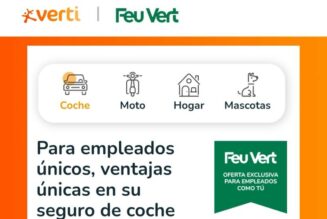 Benefíciate de los descuentos exclusivos de Verti para empleadas y empleados de Feu Vert Ibérica